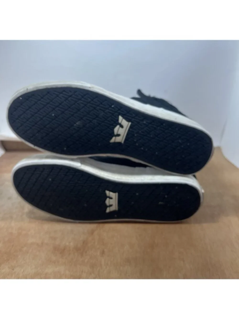 Supra Muska 001 Skateboard Shoes Mens Size US 7.5 Black